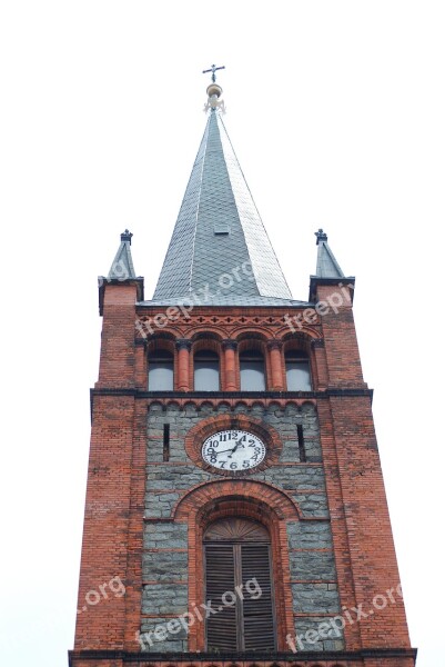 Clock Tower The Church Tower Tower Monument Clock