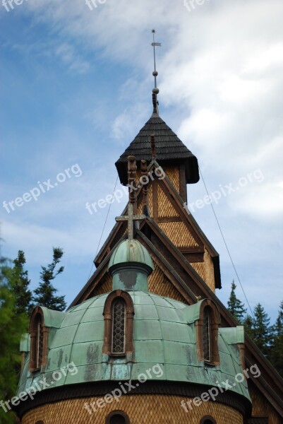 Temple Wang Church Architecture Karpacz