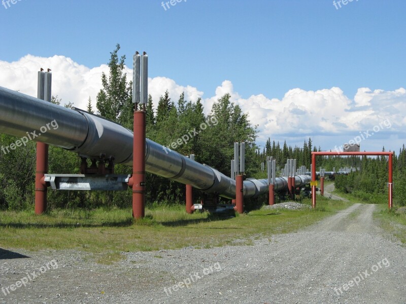 Alaska Pipeline Valdez Usa Stainless Steel