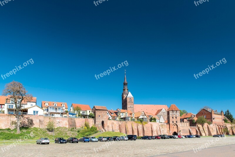 Tangermünde Hanseatic City Historic Center Port Brick