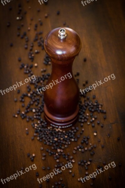 Pepper Pepper Mill Sharp Benefit From Spices