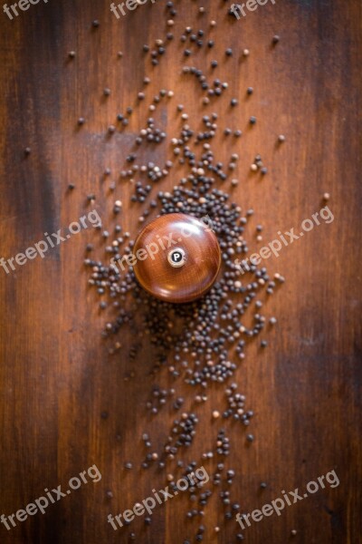 Pepper Pepper Mill Sharp Benefit From Spices