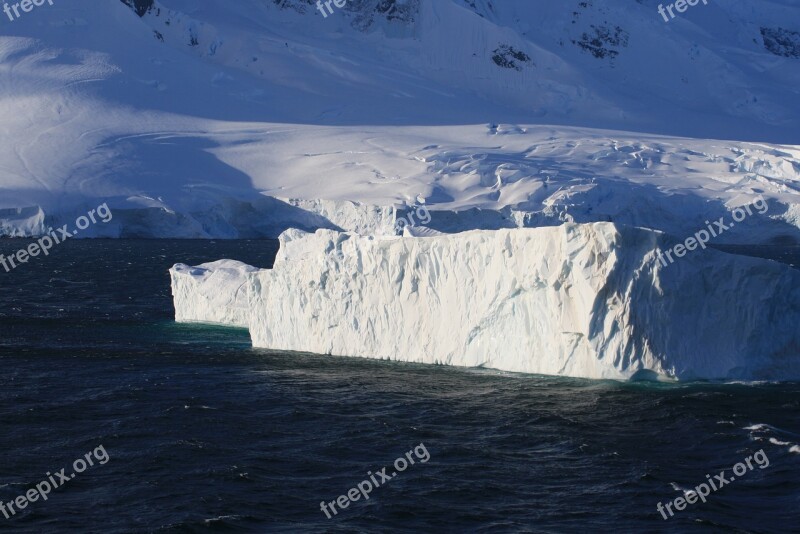 Antarctica Snow Ice Landscape South Pole