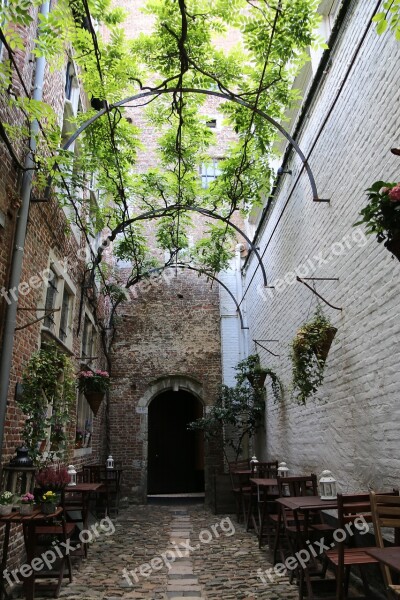 Romantic Terrace Cosy Cafe Antwerp