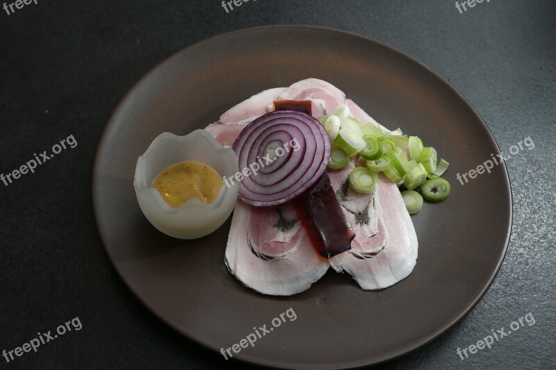 Roll Sausage Open-faced Sandwiches Onion Red Onion Cloud