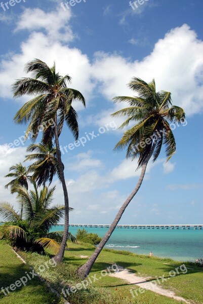 Bahia Honda State Park Florida Keys Seven Mile Bridge Tourism Vacation