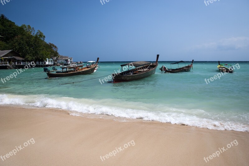 Thailand Sea Beach Water Vacation