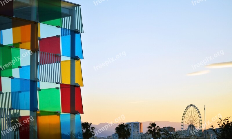 Malaga Spain Centre Center Pompidou