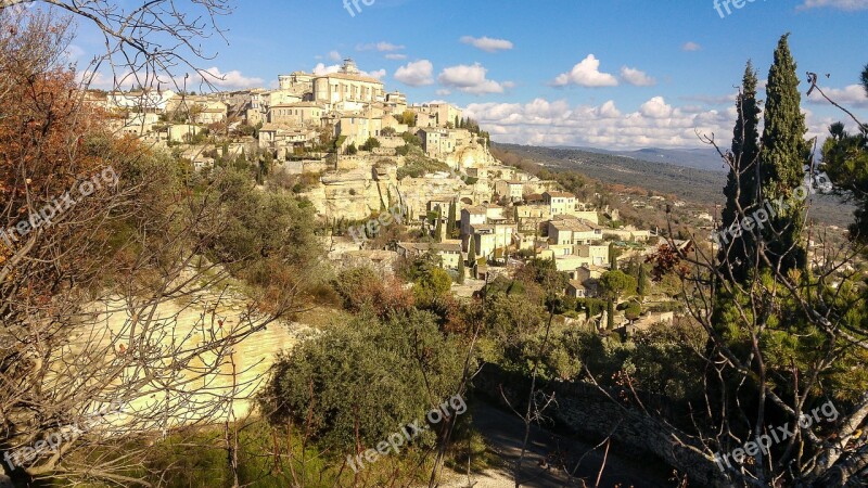 Luberon Gordes Village Provence Free Photos