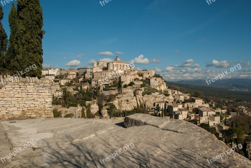 France Gordes Luberon Village Free Photos