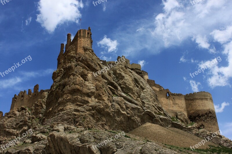 Castle Rocky Castle Of Hosap On Architecture