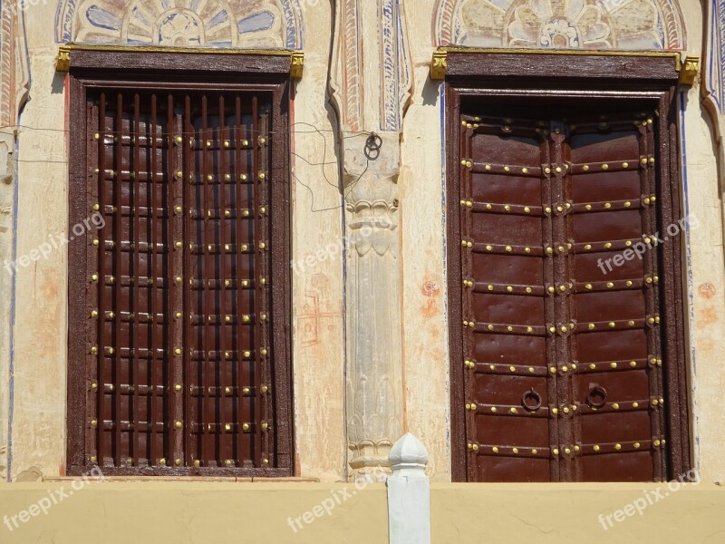 Door Doors Palace Rajasthan India