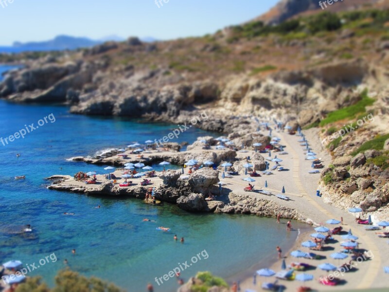 Greece Beach Stone Beach Vacations Bay