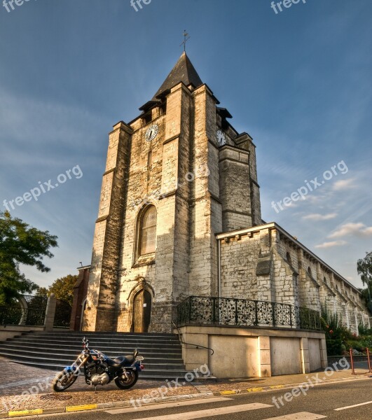 Church Architecture Pierre Motorcycle Free Photos