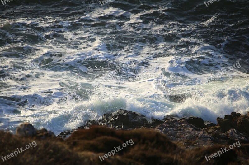 Sound Water Kullabygden Coast Waves