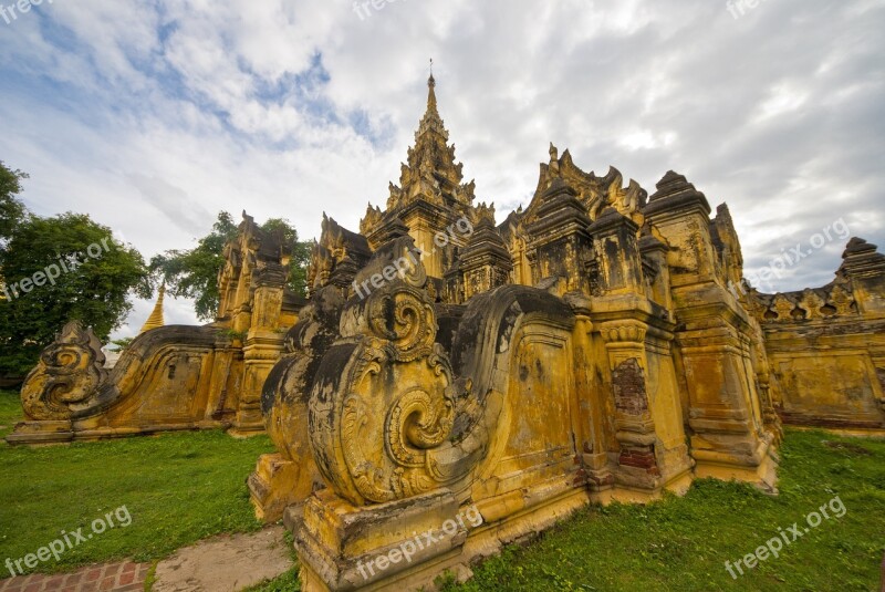 Travel Myanmar Burma Asia Temple