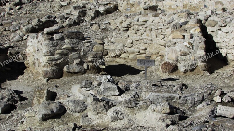 Cyprus Choirokoitia Neolithic Settlement Heritage Ancient