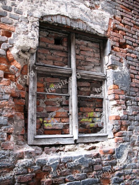 Window Lake Dusia Bricked Up Old Window Brick