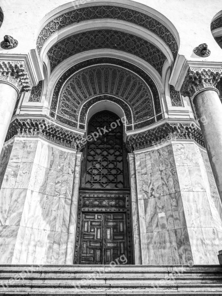 Architecture Great Post Black And White Door Architectural