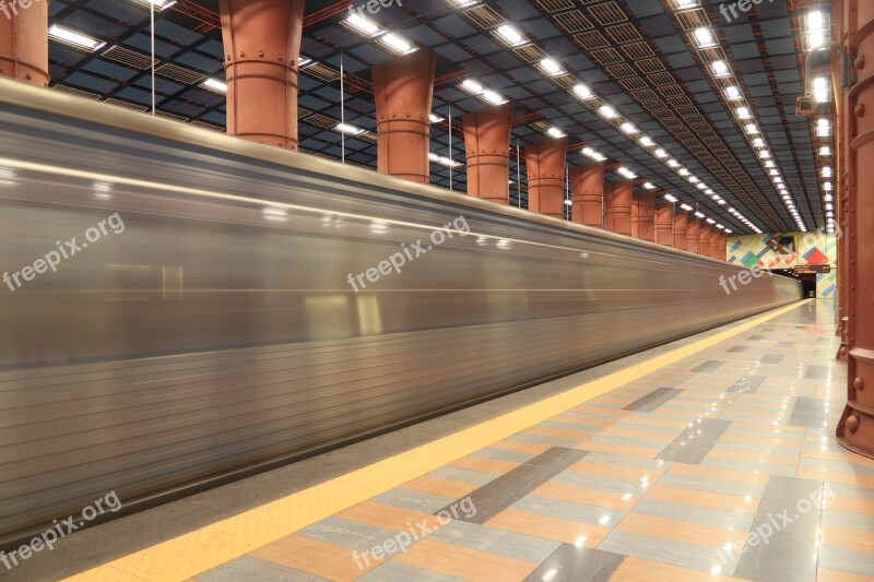 Portugal Lisbon Metro Underground Subway