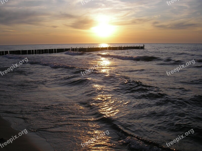 Sea The Sun The Coast Beach The Waves