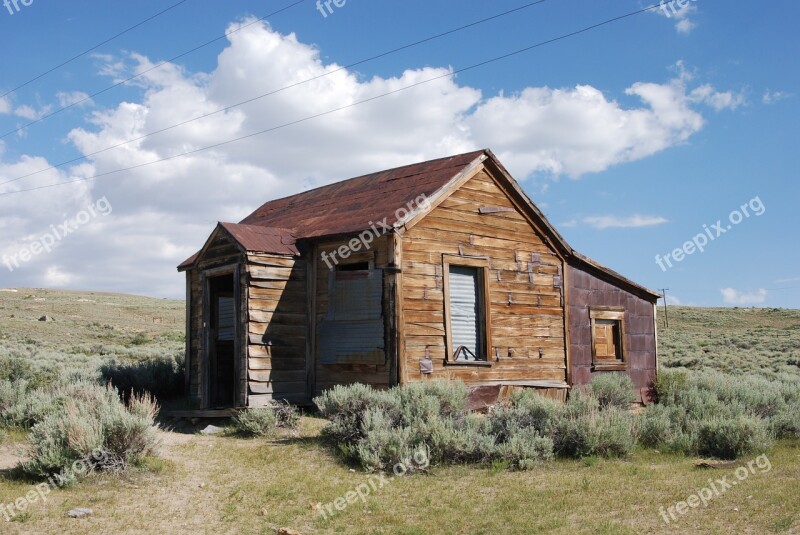 Bodie California Old Village Left