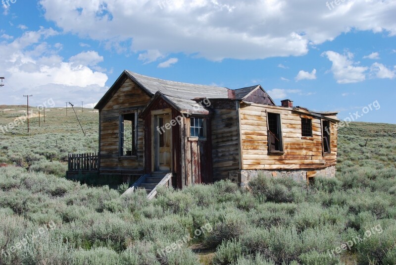 Bodie California Old Village Left