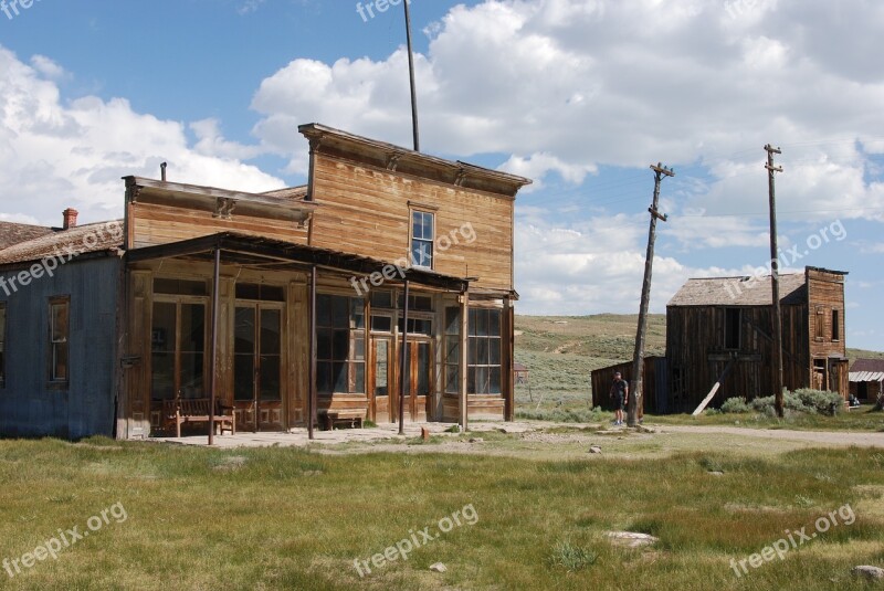 Bodie California Old Village Left