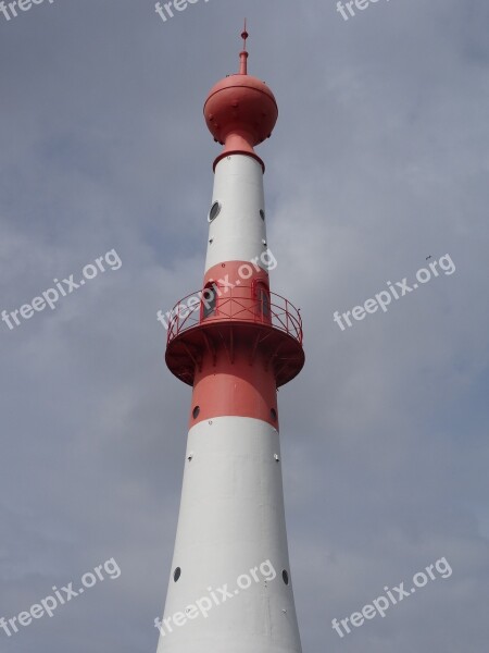 Lighthouse North Sea Wadden Sea Free Photos