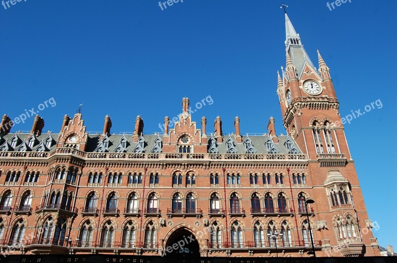 King's Cross London Uk Station St Pancras