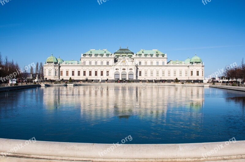 Belvedere Castle Baroque Vienna Upper Belvedere