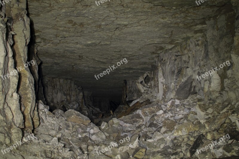 Cave Gallery Subterranean Stones Ground