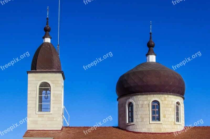 Panagia Semistrelia Russian Church Architecture Dome