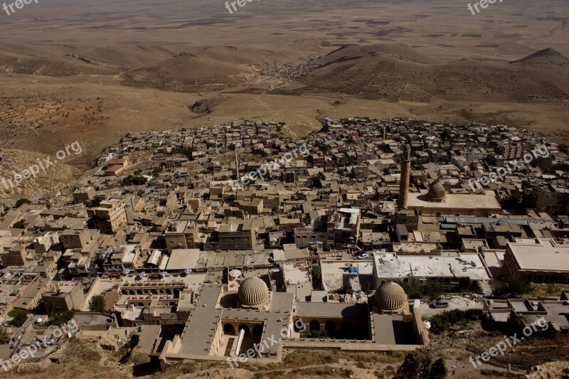 Mardin City Mesopotamia Historical City Turkey