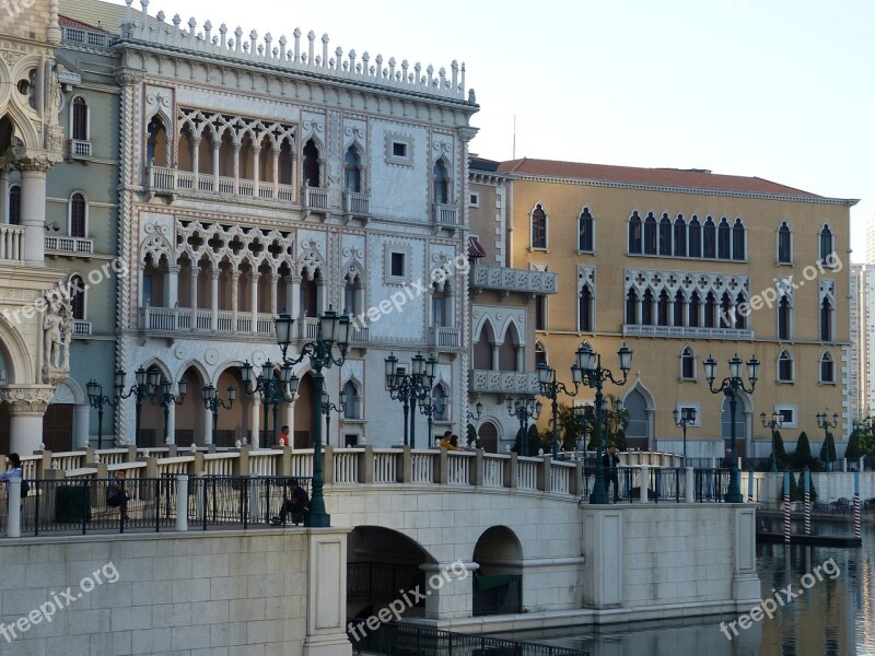 Macau China Asia Architecture Building