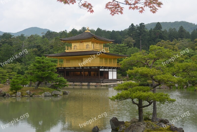 Golden Temple Temple Pagoda Japan Architecture