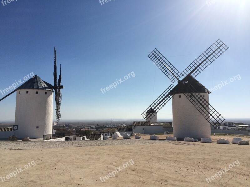 Campo De Criptana Mills Spain Free Photos