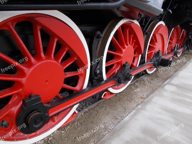 Locomotive Choo Choo Train Steam Locomotive Railway Historic Vehicle