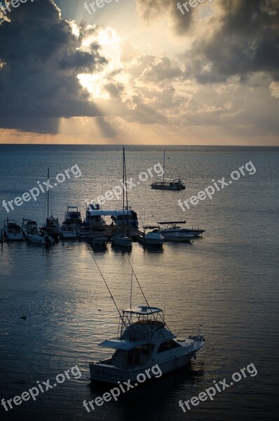 San Andres Boat Sea Beach Goods