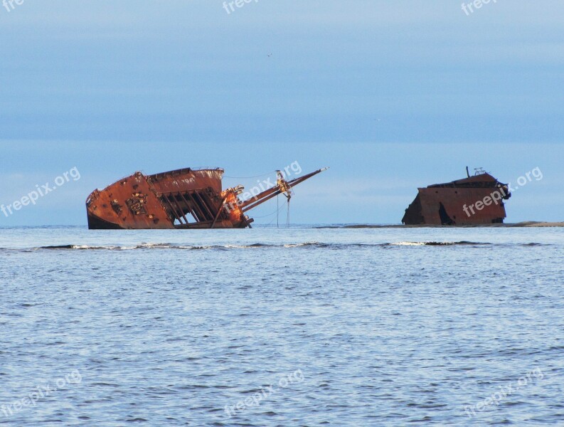 Port Cartier Shipwreck Canada Québec