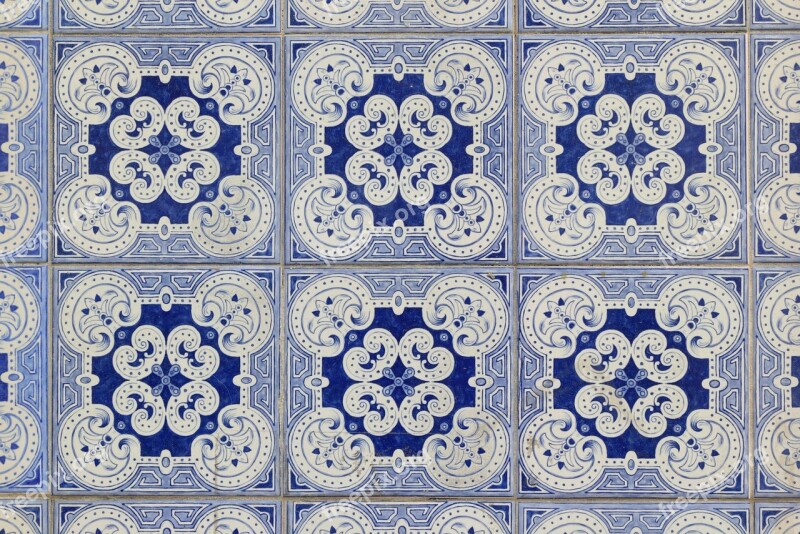 Ceramic Portugal Tiles Wall Covering