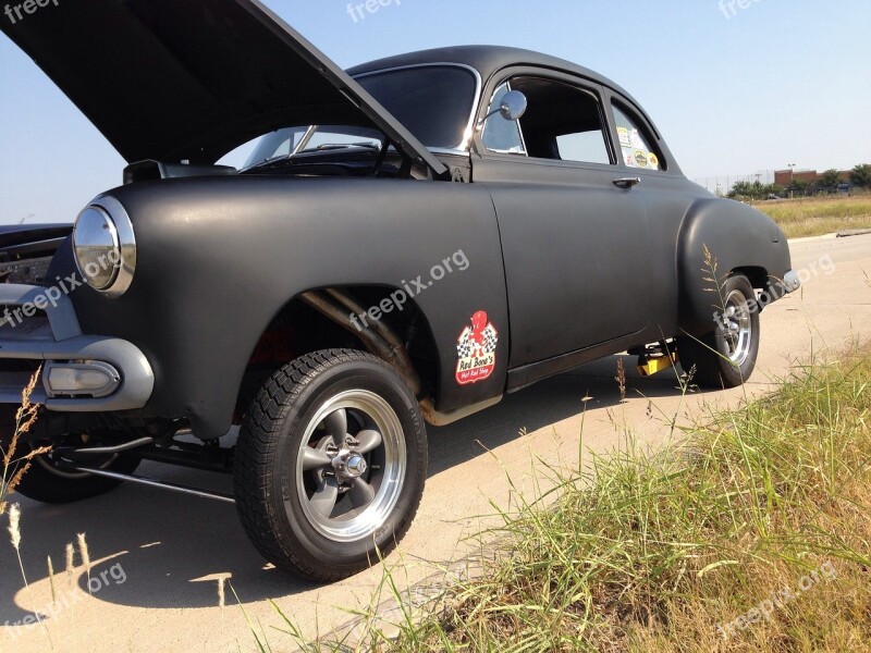 Gasser Chevy Vintage Straight Axle Free Photos