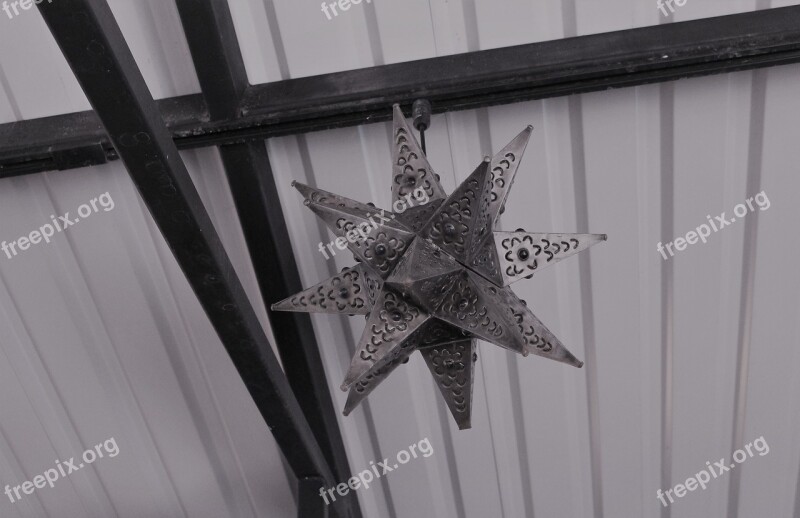 Metal Art New Mexico Metal Sculpture Silver Star