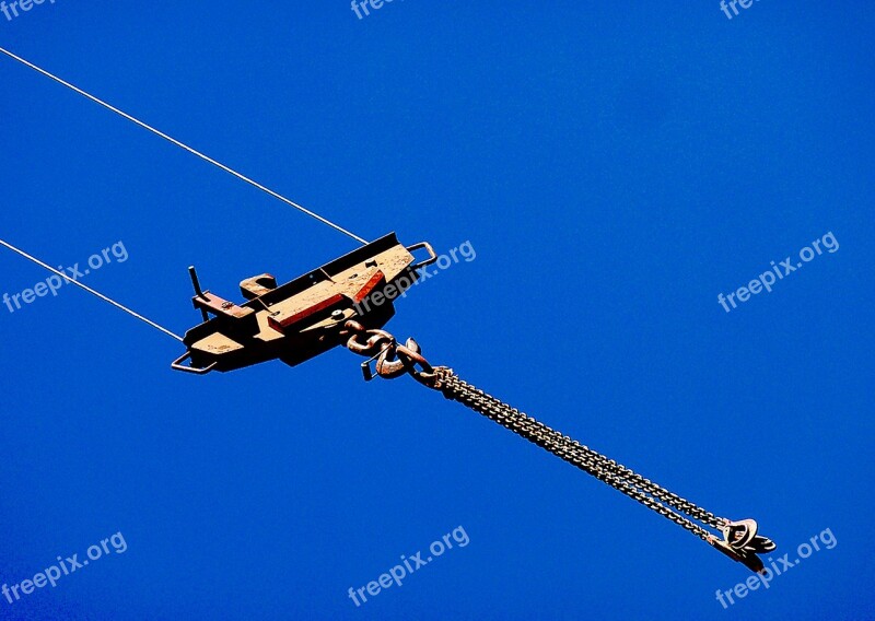 Hook Hoist Industrial Plant Industrial Crane Crane