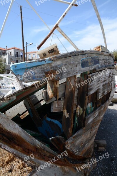 Kotronas Laconia Greece Wreck Free Photos