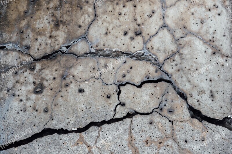 Crack Structure Background Textures Surface