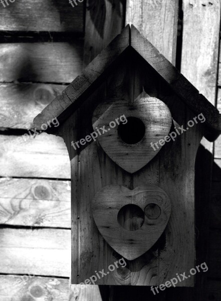 Nest Box Garden Birds Nest Cabin