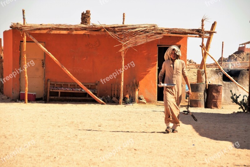 Desert Bedouin Village Sand Heat