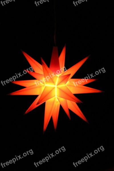 Moravian Star Star Bright Christmas Christmas Time