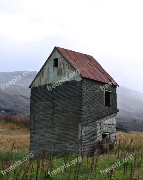 Abandoned House Haunted House Iceland House Cottage